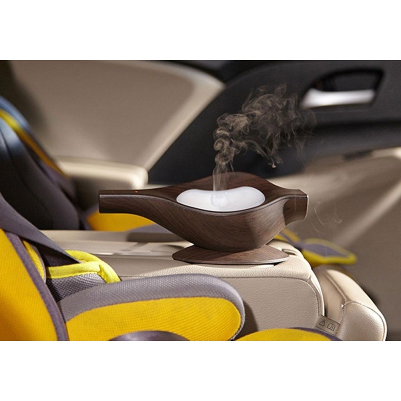 xiteng USB Aromatherapy Essential Oil Diffuser Air Humidifier For Car(Deep Wood) - intl Singapore