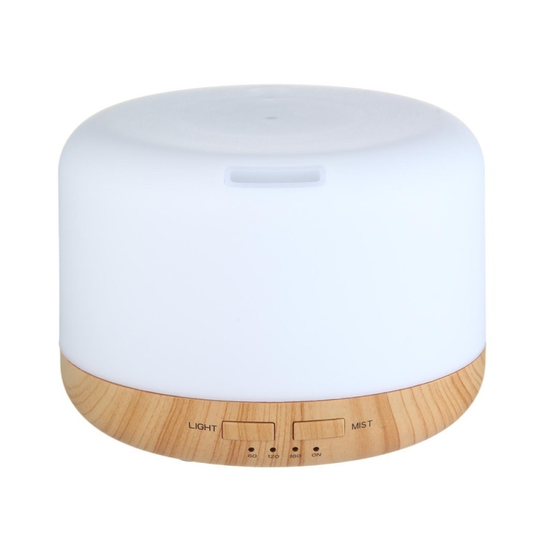 yiokmty 400ML Oil Aroma Diffuser Ultrasonic Mist Humidifier LED 7-Color Changing Light (US/CA/JP/BR/MX) - intl Singapore
