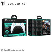 HOCO GA1 จอยเกมไร้สาย สำหรับ PS4 / PC รองรับระบบสั่น เสียง เชื่อมต่อหูฟังได้ Wireless gaming controller hc6