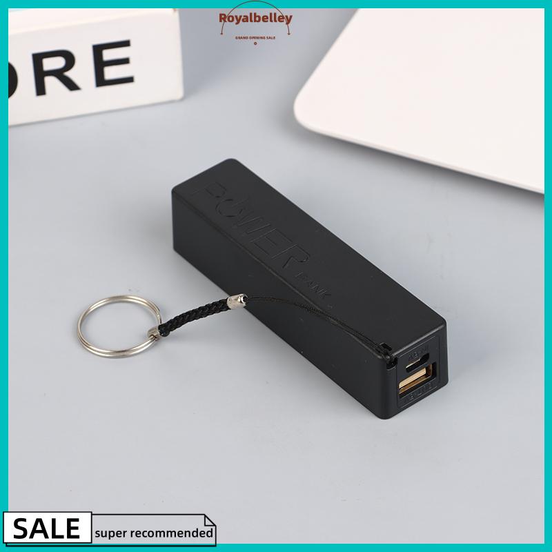 【ROYALBELLEY】 Điện thoại di động ngân hàng sạc pin gói cho trường hợp tự làm hộp Protable đầy màu sắc stroage hộp - 6