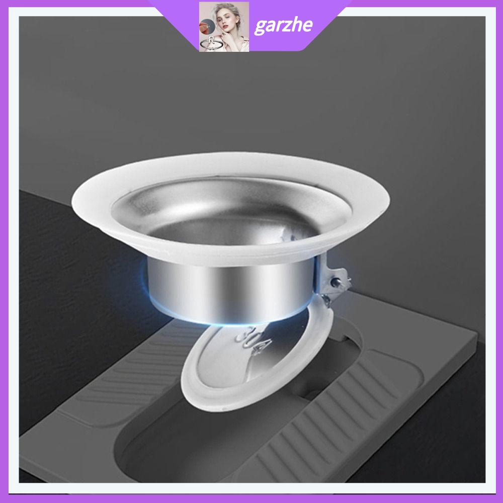GARZHE24272 Ngăn Dòng Chảy Ngược Nút chặn mùi nhà vệ sinh Thép không gỉ Phụ kiện chảo ngồi xổm Nút chống mùi cống thoát nước Sáng Tạo Phụ kiện phòng tắm Vỏ chống chặn