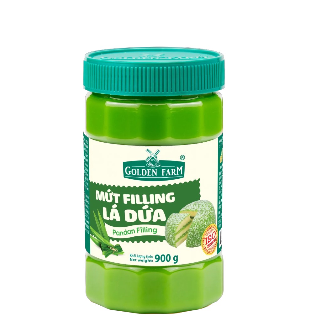 Mứt Filling Golden Farm hủ 950g - LÁ DỨA
