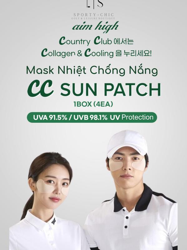 Aim High Collagen Cooling Sun Patch Mask Chống Nắng Collagen