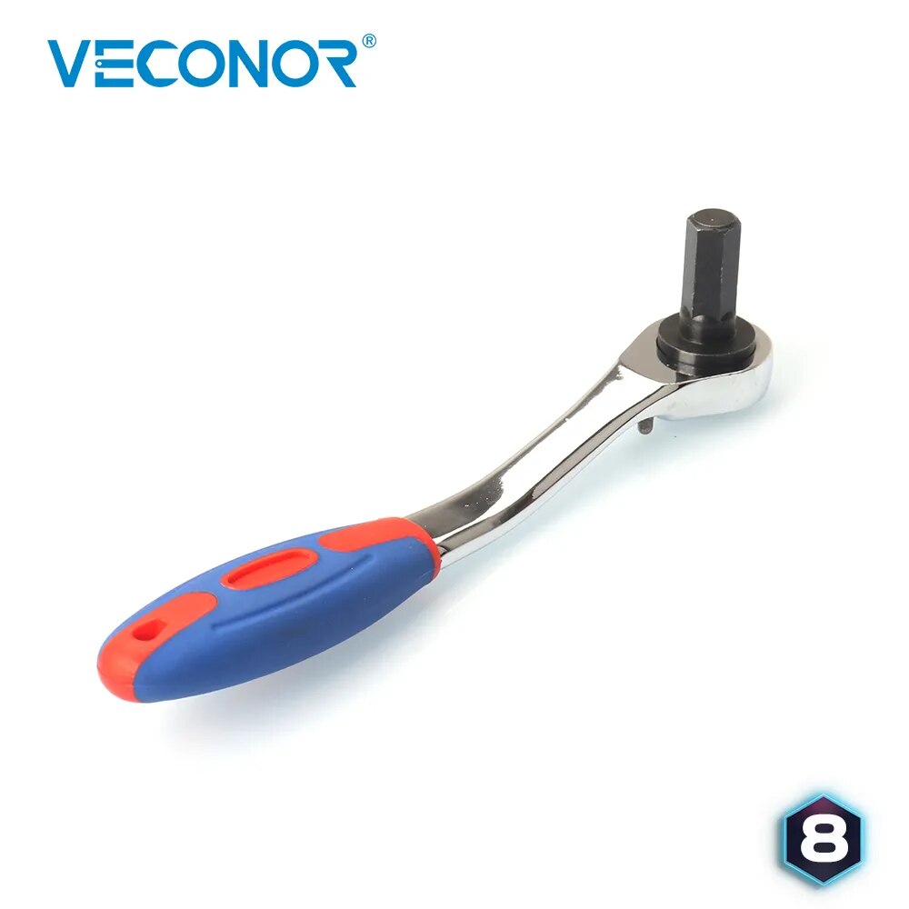 Đánh Giá Hàng Đầu 8 Mm crôm-vanađi Ratchet khóa Allen Cờ Lê Ratchet Cờ Lê Cờ Lê dụng cụ cầm tay Cho sửa chữa xe ô tô khóa sáu cạnh Wrenches 8 Mm
