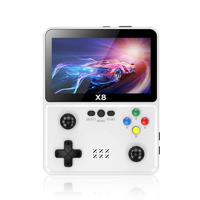 X8 Retro Game Console 4inch IPS Screen Handheld Game Player 10 Simulators Video Game Console for SFC ราคา  777 บาท*ส่งฟรี