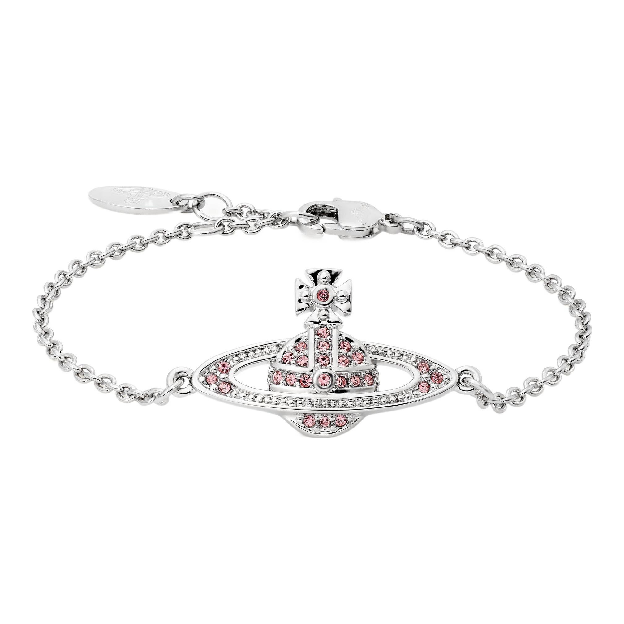 Vivienne Westwood Mini Bas Relief Chain Bracelets Women's