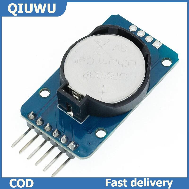 QIUWU 1 cái hẹn giờ Memory MODULE DS3231 AT24C32 IIC RTC module với pin đồng hồ thay thế DS1307 I2C RTC Board cho Raspberry Pi Giá 77,529 Đồng*Miễn phí vận chuyển