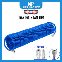 Dây hơi xoắn Wadfow Chiều dài 5-15m Chất liệu PE Kèm theo khớp nối nhanh