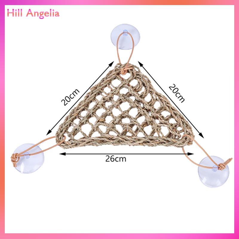 [Hill Angelia] Rong biển bò sát thằn lằn võng hamster bò sát cỏ Mat giường vật nuôi võng đu vật nuôi bò sát Đồ chơi treo giường Mat vật nuôi cung cấp - 9