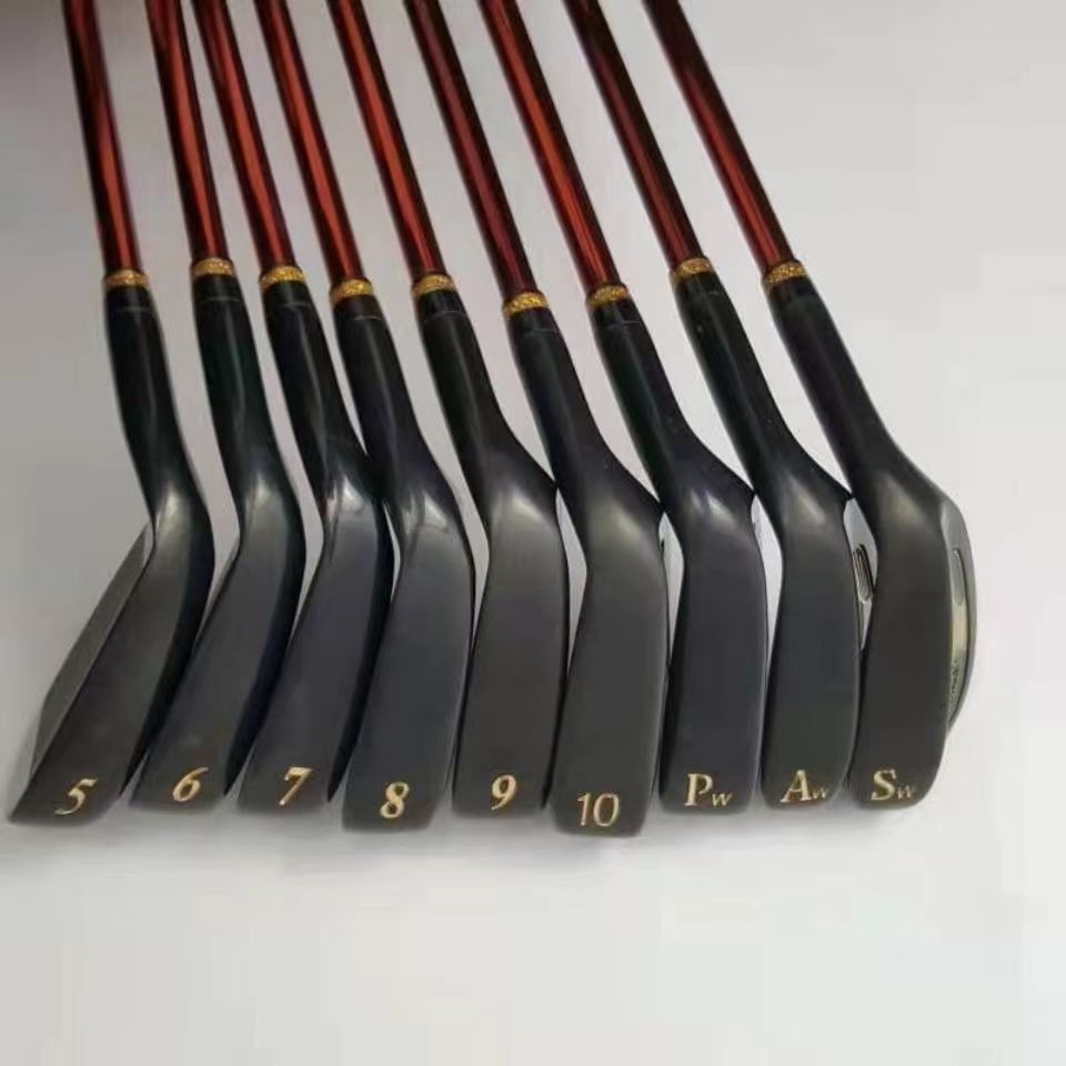 Mruman Majesty Prestigio 9 Golf Clubs Golf Irons Set 5-10 A S P 9 Pcs Clubs Irons S/SR/R Flex Graphite/Steel Shaft and Headcover · v17
