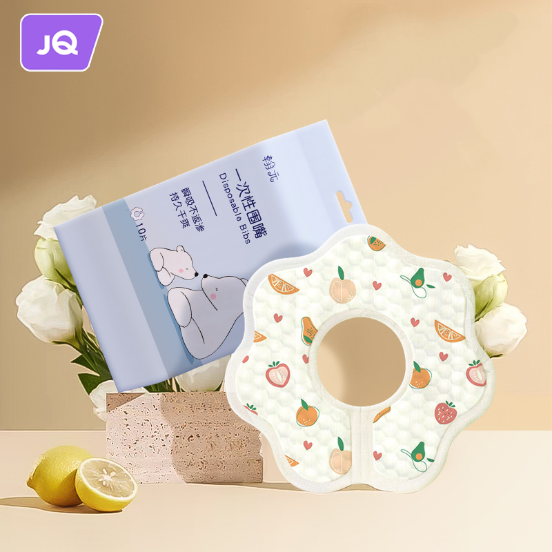 Joyncleon dùng một lần drool khăn, yếm em bé, không thấm nước drool khăn, trẻ sơ sinh chống nhổ sữa pad, Bib