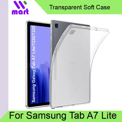 Samsung Galaxy Tab A7 Lite Transparent Case Soft Back Cover / Compatible for T220 T225