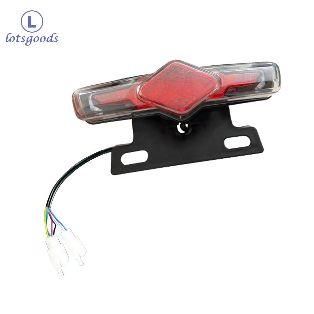 36v 48v 60v đèn xe đạp điện đèn led chống nước e-tín hiệu rẽ xe đạp đèn hậu