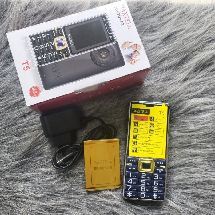Điện thoại S725 dành cho người già, cao tuổi. sóng chuẩn 4G 2 sim, Pin 5800mah. điện thoại bàn phím chữ to - 8