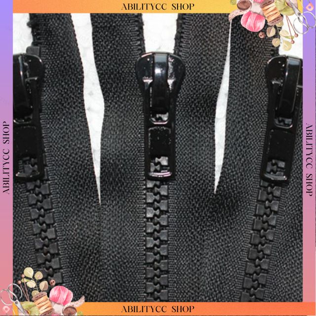 zip jacket plastic（tiger）/ 5# Vislon Open End Zipper/ Zipper Jacket