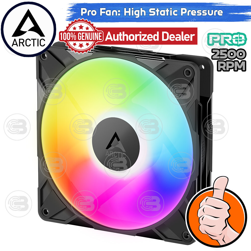 [CoolBlasterThai] ARCTIC P14 PRO A-RGB (size 140 mm.) PC Fan Case ประกัน 6 ปี ราคา 750 บาท*ส่งฟรี