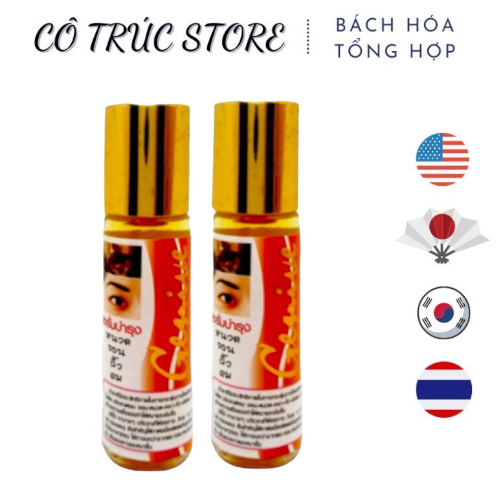 Serum mọc dày mi, lông mày, râu genive