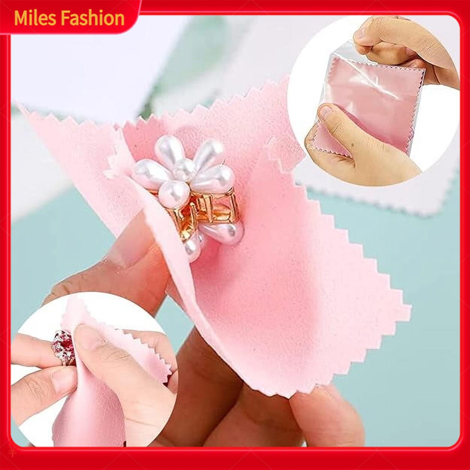 Vải đánh bóng cho đồ trang sức cá nhân bao bì đồ trang sức vải 20 cái nhỏ vải đánh bóng trang sức vải đánh bóng cho vàng bạc bạch kim đồng xu Vòng tay mặt nhẫn trang trí ngọc trai kính đồng hồ vận chuyển nhanh đến Châu Á