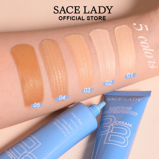 Kem nền BB Cream không thấm nước lâu trôi Sace Lady 30g