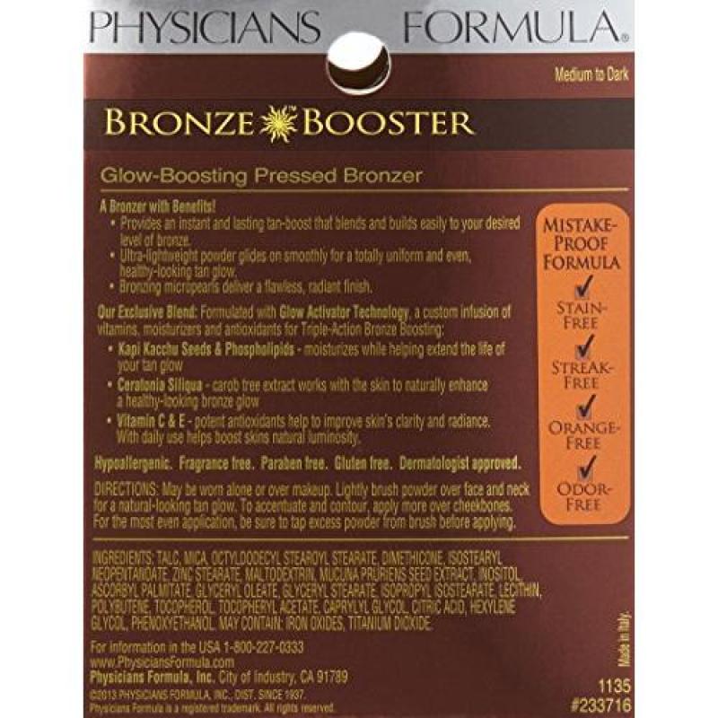 Buy Physicians Formula Bronze Booster Glow Boosting Pressed Bronzer, Medium to Dark Singapore