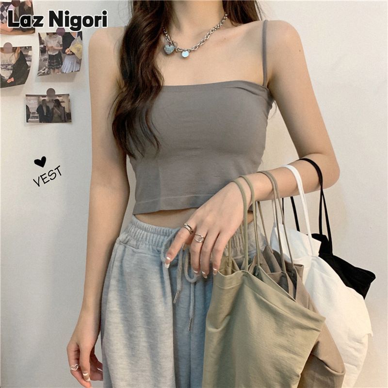 Laz Nigori Women's Seamless Comfortable Bralette with Adjustable Straps ราคา 69 บาท*ส่งฟรี