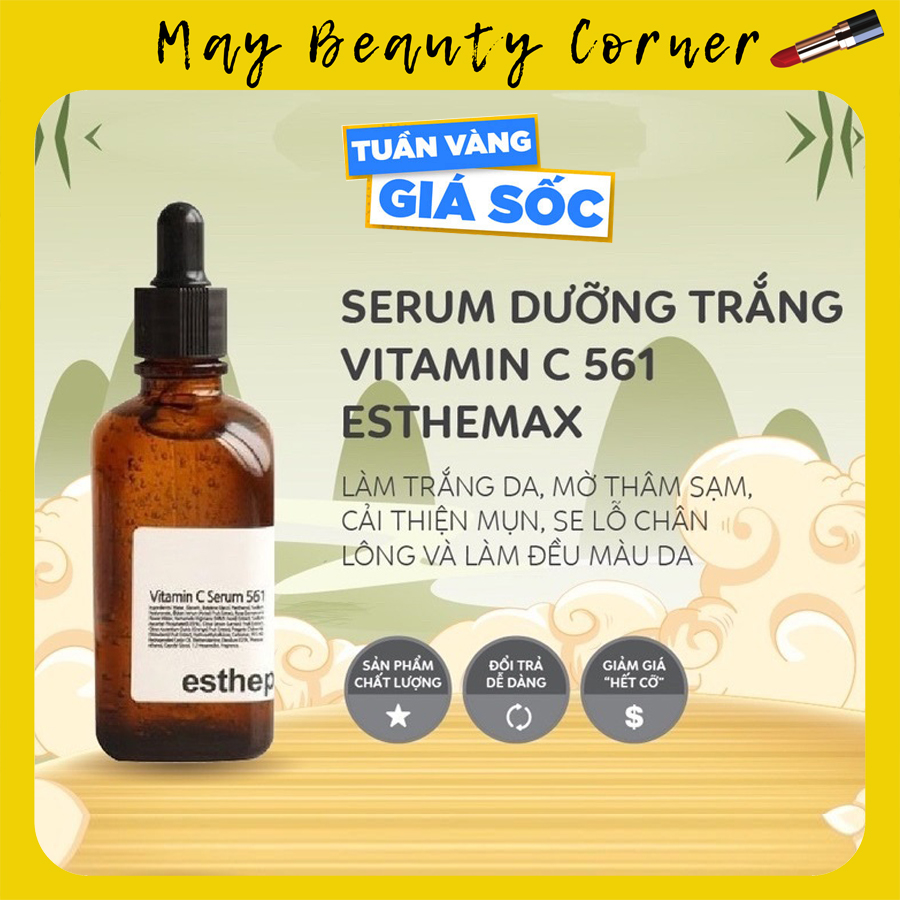 Tinh chất esthepro vitamin c serum 561 , serum trắng sáng da chống lão hóa esthemax vitamin c serum 561
