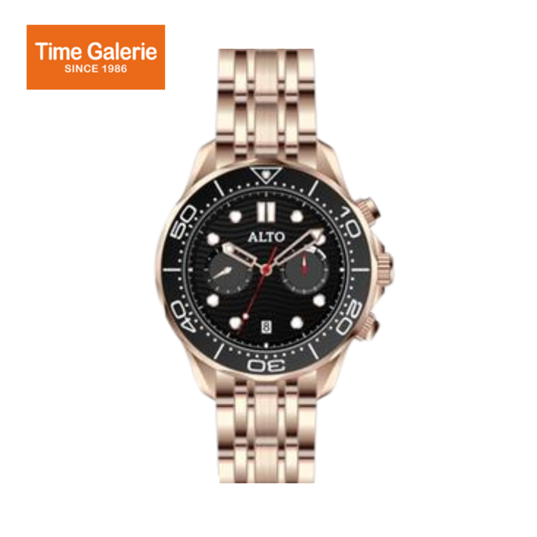 Alto ALT-DI01-RG-BK Men watch Harga  277 Ringgit*Penghantaran Percuma