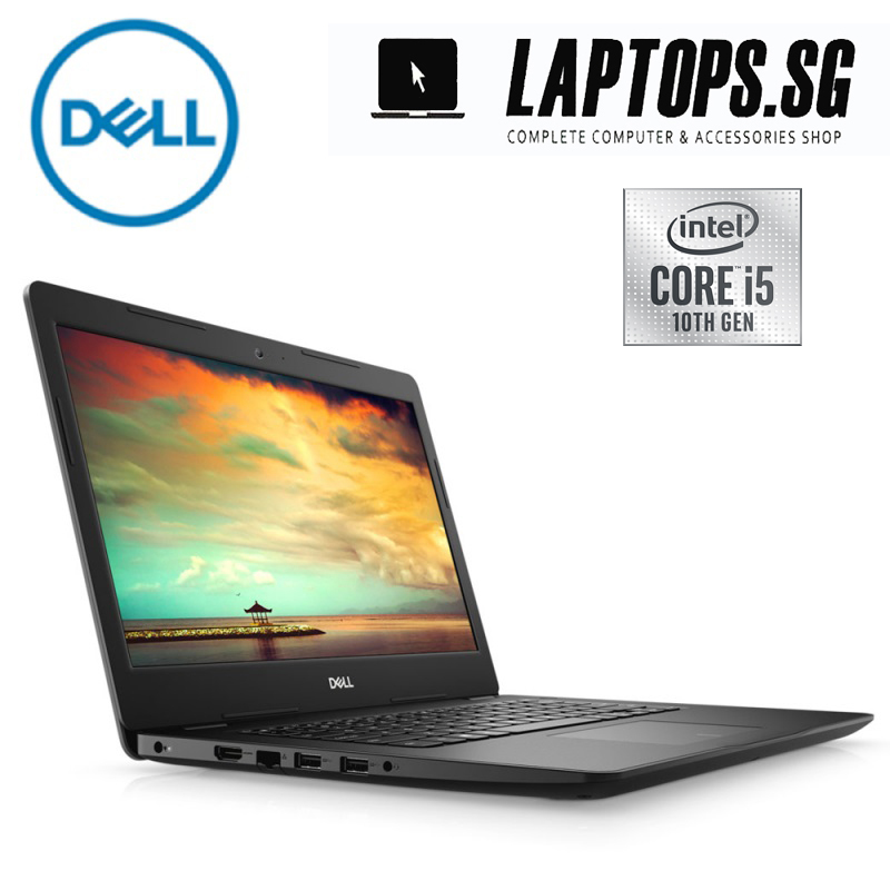 NEW Dell insprion 3493-intel core i5 - 1035g4 1.1GHZ / 4GB DDR4 RAM / 128GB SSD / 14.0 INCH HD SCREEN / WINDOWS 10 HOME / 1YEAR WARRANTY