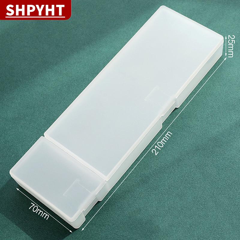 [COD] SHPYHT Bút Chì Trường Hợp Bút Lưu Trữ Trường Văn Phòng Đơn Giản Lưu Trữ Tổ Chức Nhựa Bút Chì Sáng Tạo Hộp Sinh Viên Văn Phòng Phẩm Nguồn Cung Cấp