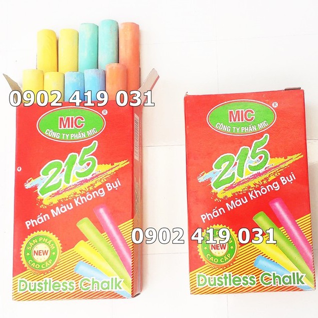 Phấn màu không bụi mic