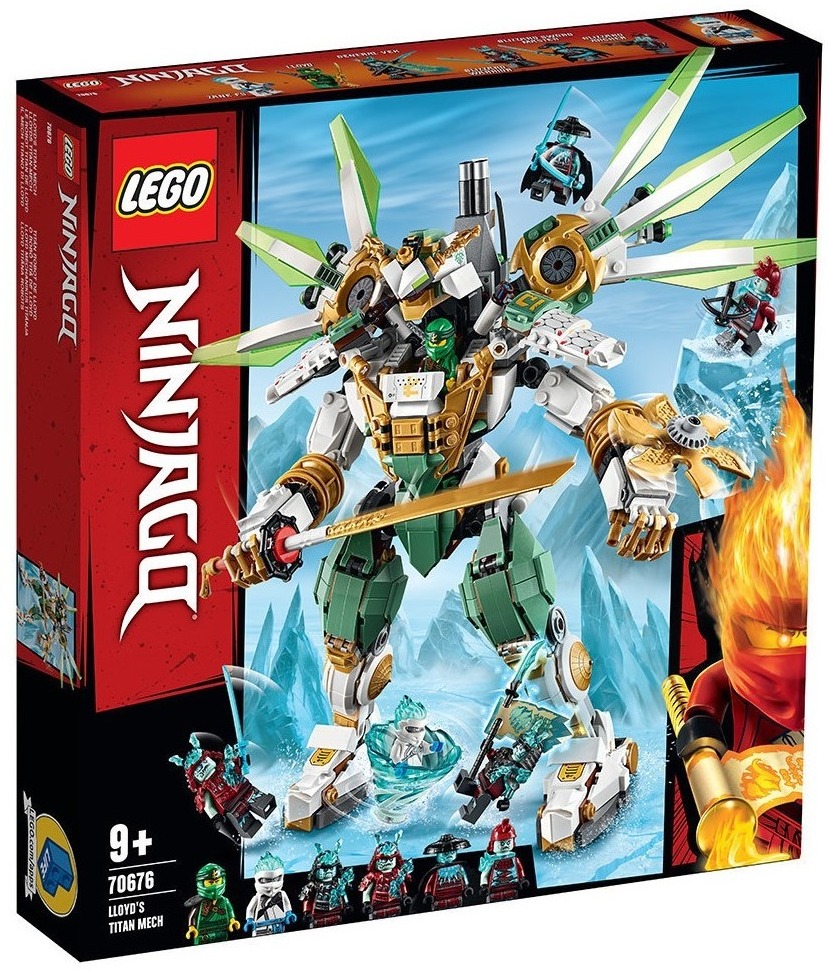 LEGO   NINJAGO - 70676 - LLOYDS TITAN MECH - ROBOT TITAN CỦA LLOYD