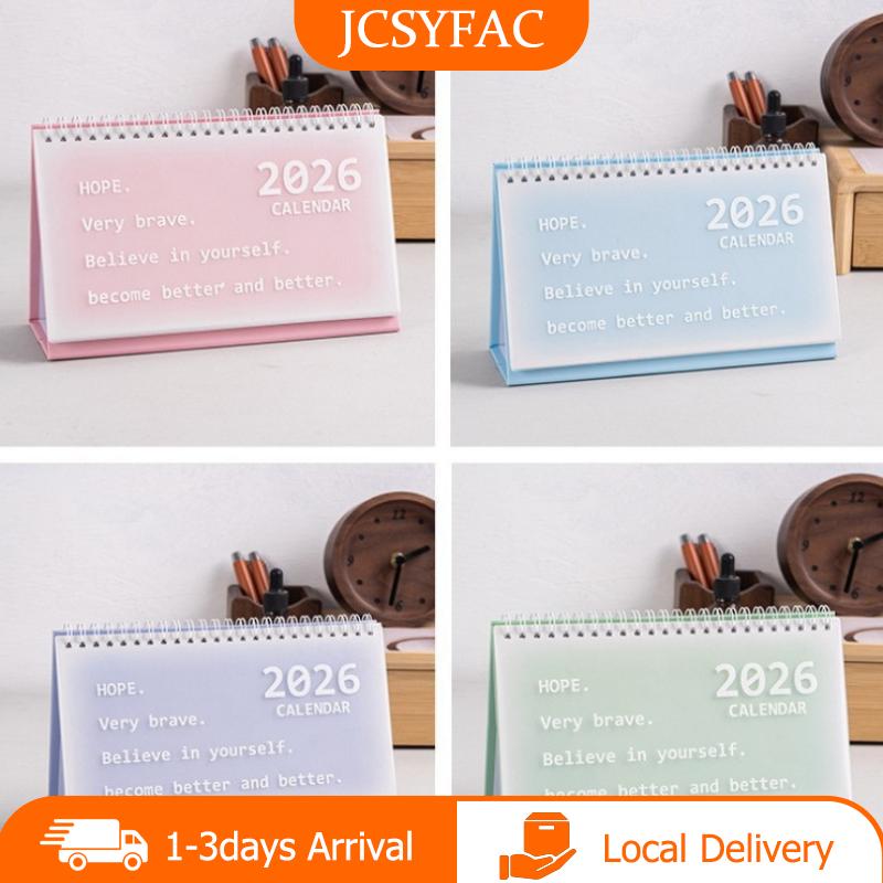 【JCSYFAC】 Lịch bàn 2026 lớn sách lịch tiếng Anh hàng năm để làm danh sách hàng tháng quản lý thời gian hàng ngày