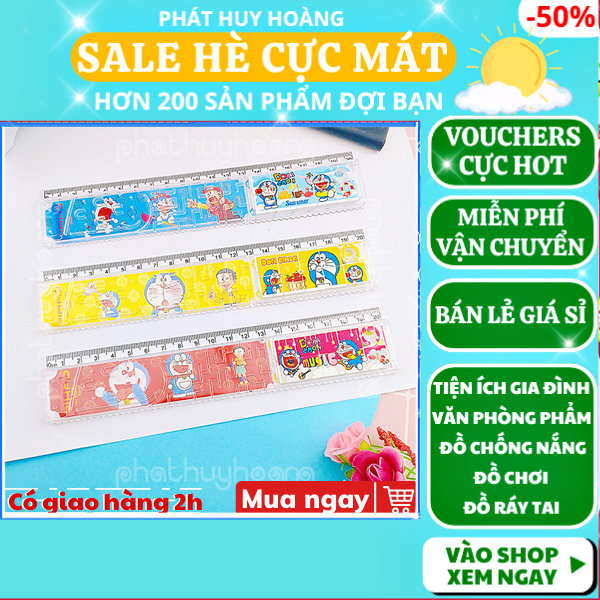 Thước trò chơi bắn bi và xếp hình vui nhộn dài 20cm , dụng cụ học tập  ,dụng cụ học sinh ,Thước kẻ  ,Thước đo  , đồ dùng học tập, Phát Huy Hoàng