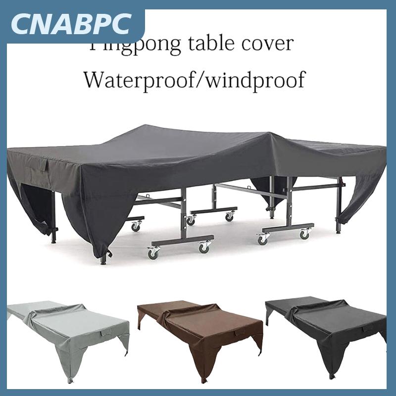 CNABPC Ping Pong ผ้าคลุมโต๊ะกันน้ำกันฝุ่น, ผ้าคลุมกันฝนสำหรับทุกสภาพอากาศผ้าคลุมโต๊ะปิงปองในร่มกลางแจ้ง ราคา 490 บาท*ส่งฟรี