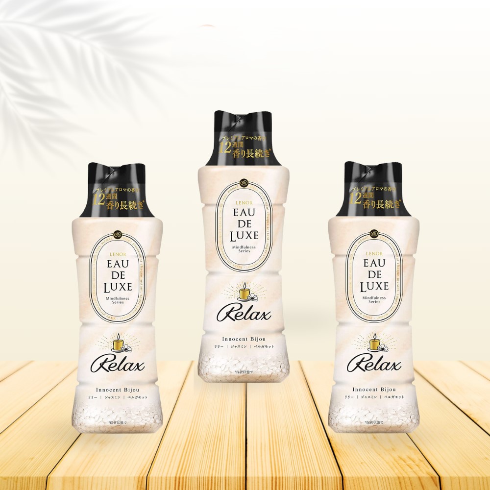 Viên xả khô quần áo Lenor Eau De Luxe Relax Nhật Bản 520ml thenewlife0909