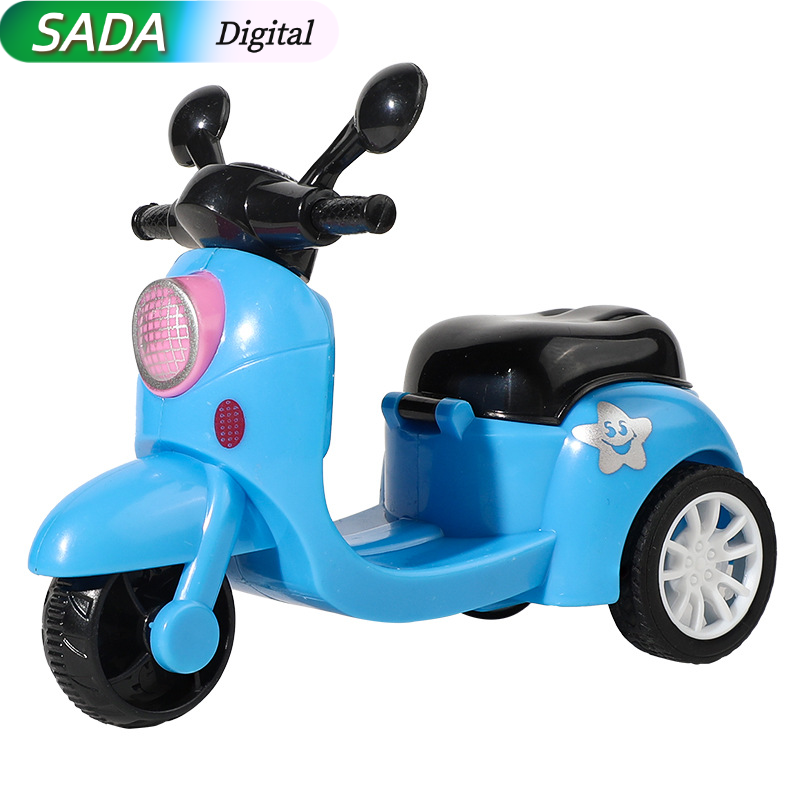 SADA Kids Ride-On Scooter Toy with Wind-Up Mechanism, Fun Cartoon Design for Boys and Girls, Develops Motor Skills and Imagination ราคา 29 บาท*ส่งฟรี