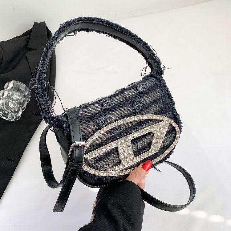 2025 NEW DIESEL Niche Design Jingle Bag 2024 New Simple Fashion Casual Shoulder Messenger Bag origin