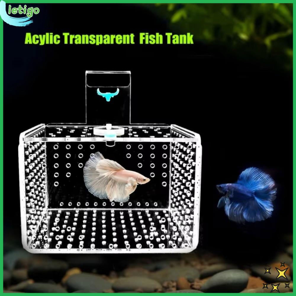 LETIGO 1PC Vách ngăn nhà ấp trứng Hộp cách ly cá cảnh Sinh sản và ấp nở Giá đỡ gắn tường Hộp nhân giống  1mm/3mm Hộp ấp trứng Phụ Kiện Bể Cá