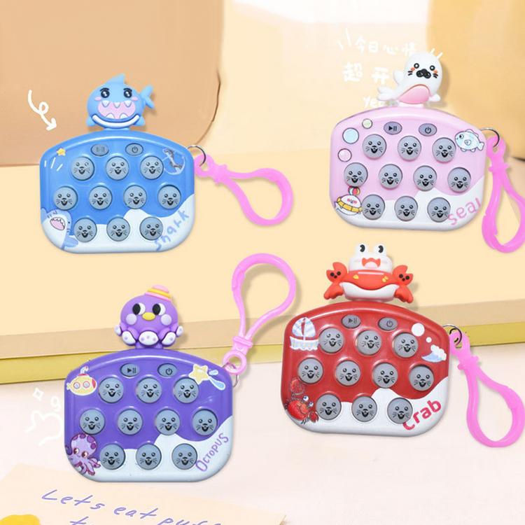 Trò chơi Pop Light Up Bảng điều khiển trò chơi đẩy nhanh Cartoon Animal Puzzle Pop Light Up Trò chơi đẩy nhanh Trò chơi du lịch Fidget Quà tặng sinh nhật Giáng sinh cho 3 bé trai bé gái awesome
