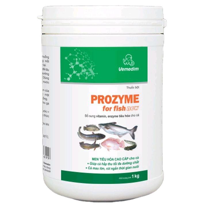 Prozyme for fish lon 1 ký, men tiêu hoá cho cá lươn ếch, cá da trơn, cá có vẩy giúp hỗ trợ tiêu hoá tốt hơn cho vật nuôi