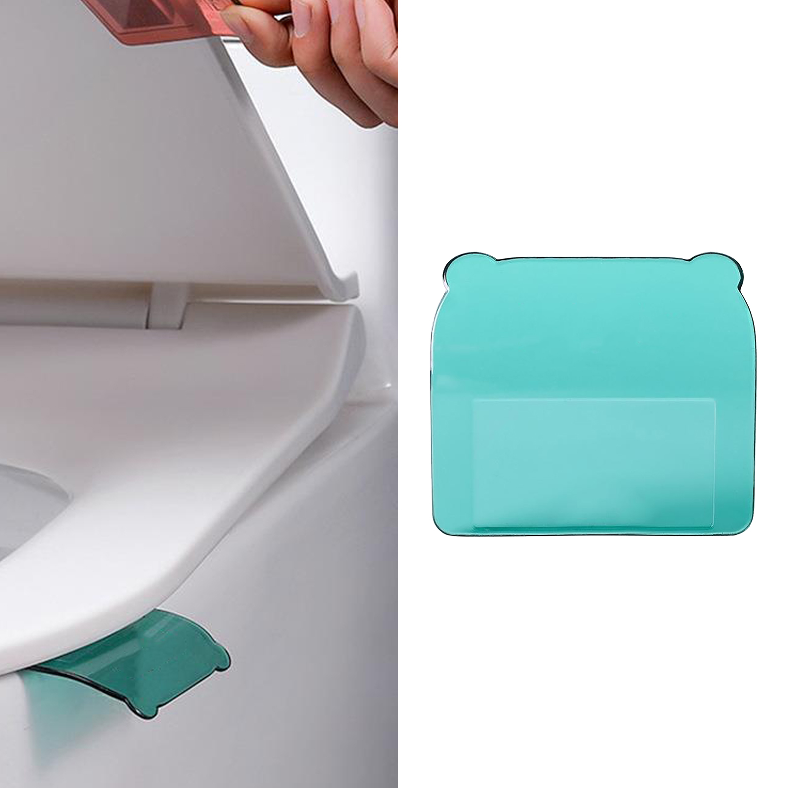Bệ ngồi toilet nâng lên đa chức năng khỏe mạnh thuận tiện bền Nắp toilet nâng lên dễ dàng để làm sạch cho gia đình