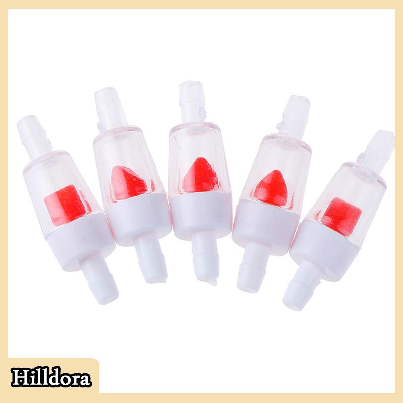 [Hilldora] 5 chiếc van kiểm tra không quay trở lại bể cá bơm không khí CO2 khuếch tán nước - 3