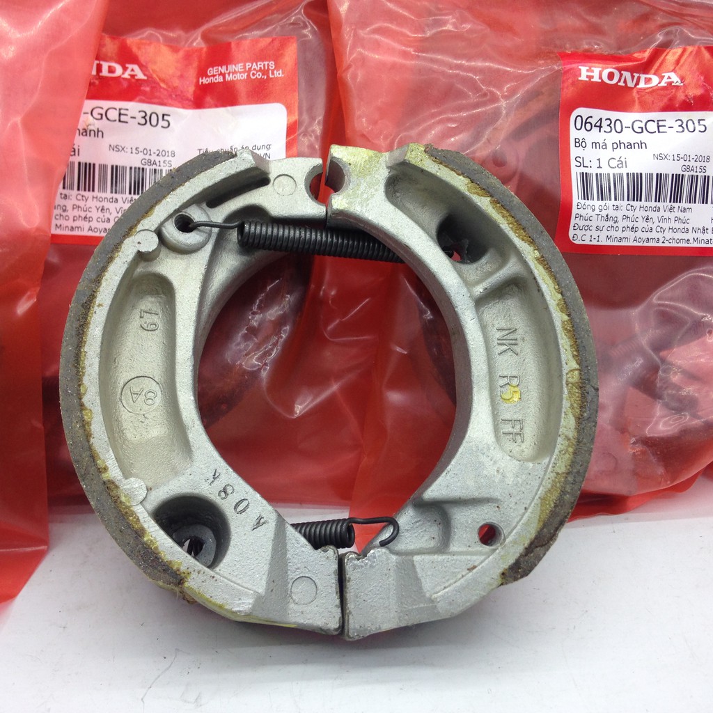 T Bố thắng- má phanh đùm xe máy Honda chính hãng
