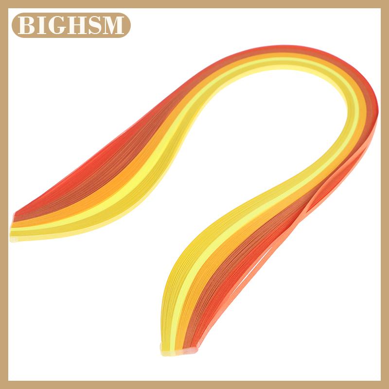 BIGHSM 100Pcs/set Paper Quilling Strips Set 3mm 39cm Paper For Craft DIY Quilling Tool