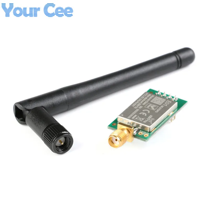 {Dfdhb} 2PCs/1PC E01-ML01DP5 ebyte 20dBm 2100m tầm xa nRF24L01P + PA + LNA 2.4G Mô đun thu phát khôn