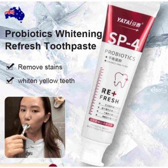 Yatai Probiotic làm mới kem đánh răng cá mập kem đánh răng làm sạch răng miệng 120g