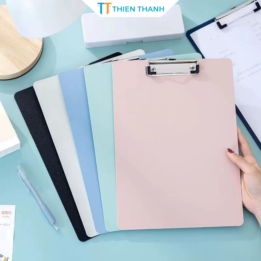 Bìa Kẹp Tài Liệu Hồ Sơ Màu Pastel Siêu Xinh Bìa Trình Ký Nhựa A4 Cho Học Sinh Văn Phòng
