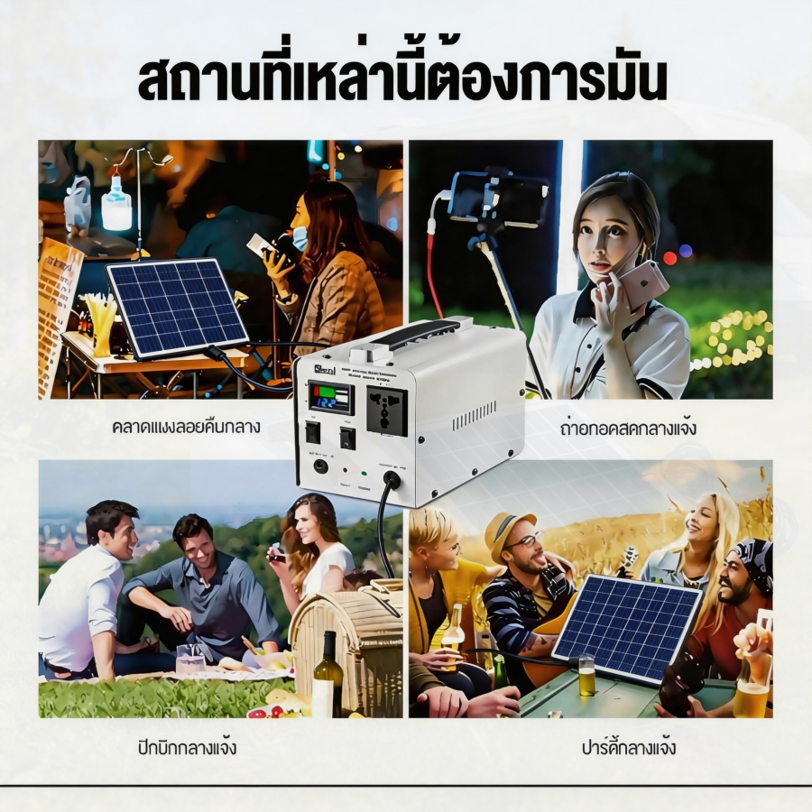 Power Supply, Energy Storage, Outdoor, Energy Bank, Multi-Function, Energy, Portable Power Supply, Camping, Outdoor Power Supply Portable Power Generator ราคา 1,999 บาท*ส่งฟรี