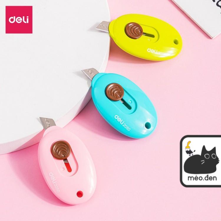Dụng cụ dao rọc giấy mini deli - họa cụ hakuart