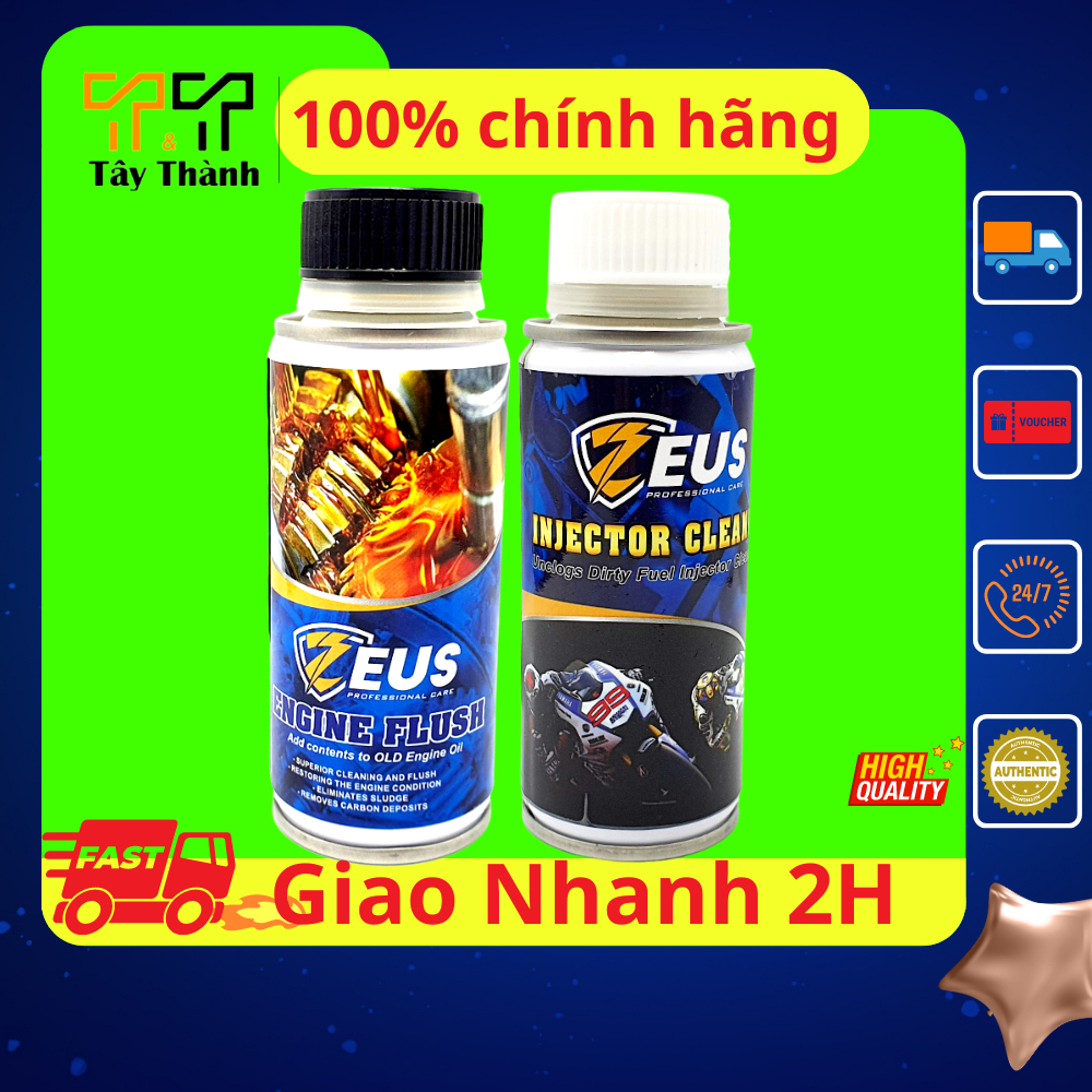combo súc rửa động cơ xe máy, vệ sinh kim phun, vệ sinh buồng đốt xe máy Zeus, Tây Thành 2019 chuyên súc đông cơ